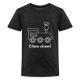 Chew Chew Kid's T-Shirt - charcoal grey