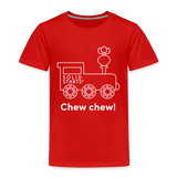 Chew Chew Toddler T-Shirt - red