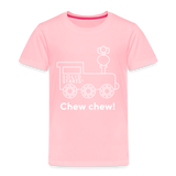 Chew Chew Toddler T-Shirt - pink