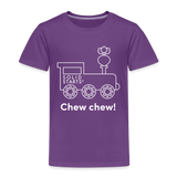 Chew Chew Toddler T-Shirt - purple