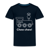 Chew Chew Toddler T-Shirt - deep navy