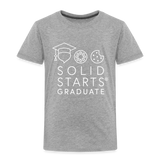 Toddler Solid Starts Graduate T-Shirt - heather gray