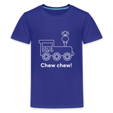 Chew Chew Kid's T-Shirt - royal blue
