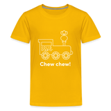 Chew Chew Kid's T-Shirt - sun yellow