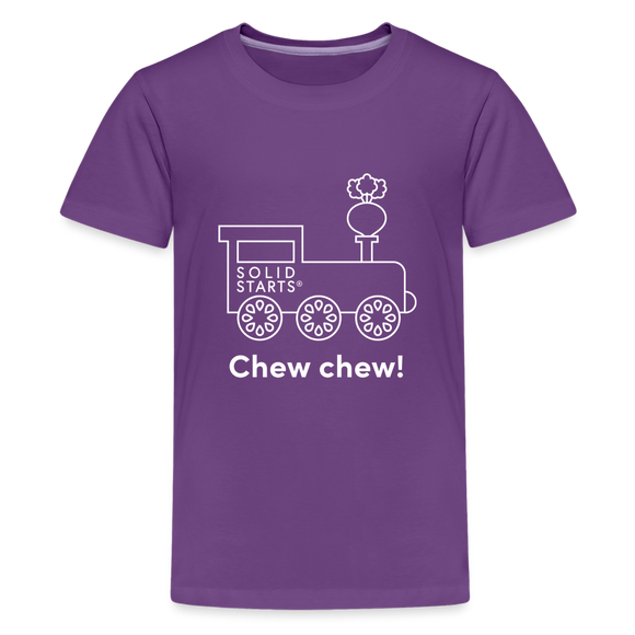 Chew Chew Kid's T-Shirt - purple
