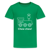Chew Chew Kid's T-Shirt - kelly green