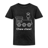 Chew Chew Toddler T-Shirt - charcoal grey