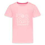 Solid Starts Grad Kids' T-Shirt - pink
