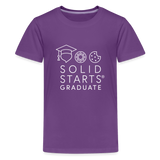 Solid Starts Grad Kids' T-Shirt - purple