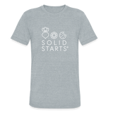Unisex Solid Starts T-Shirt - heather grey