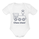 Chew Chew Onesie - white